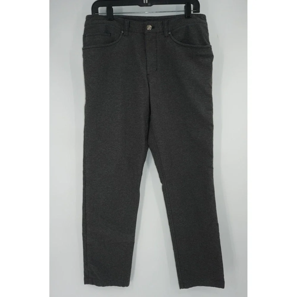 Lululemon ABC Pant Classic Tech‎ Canvas Heathered Black Men's 32x29